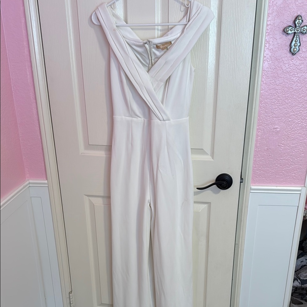 Elegant White Jumpsuit